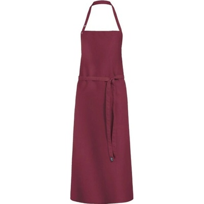Greiff Zástěra s laclem Easy-Care 77 x 100 cm bordo
