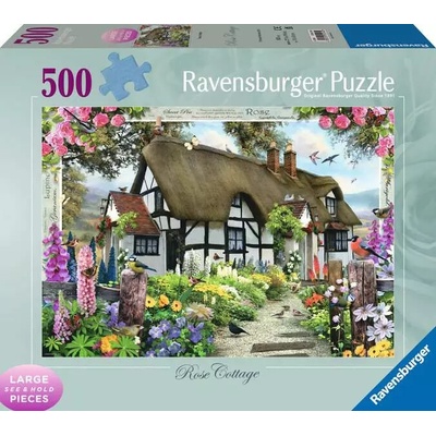 RAVENSBURGER Chaloupka u růží 500 dielov