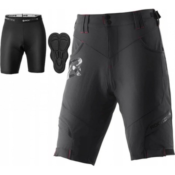 Rockbros Krátké 2v1 Černá