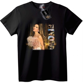 NOONEBRAND Тениска GOLD Гламур - S, Black