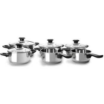 Ibili menaje s. a. (Испания) Комплект съдове за готвене IBILI Optima Set - 10 части (IBILI 000957)