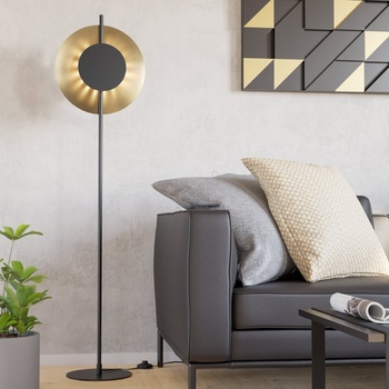 EGLO 900991 - LED подова лампа TOCINA LED/11W/230V златна/черна (EG900991)