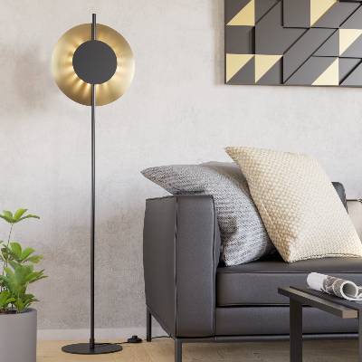 EGLO 900991 - LED подова лампа TOCINA LED/11W/230V златна/черна (EG900991)