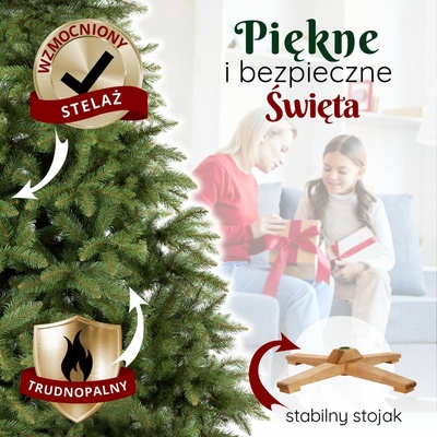 Springos CT0239 SEVERSKÝ SMREK PREMIUM 120 CM