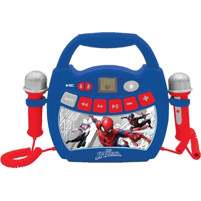 Lexibook CD плейър Lexibook - Spider-Man MP320SPZ, син/червен (MP320SPZ)