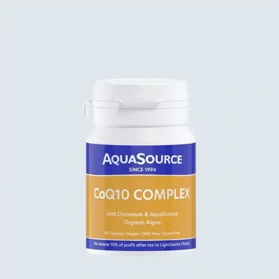 AquaSource АкваСорс CoQ10 Complex - 30 капсули (BGCOQ030)