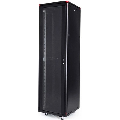 Gunko ELGP 42U 600x600 мм. , 19" Комуникационен шкаф със стъклена врата, черен (ELGP42U6060BL111)