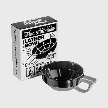 Fine Lather Bowl Black/Grey