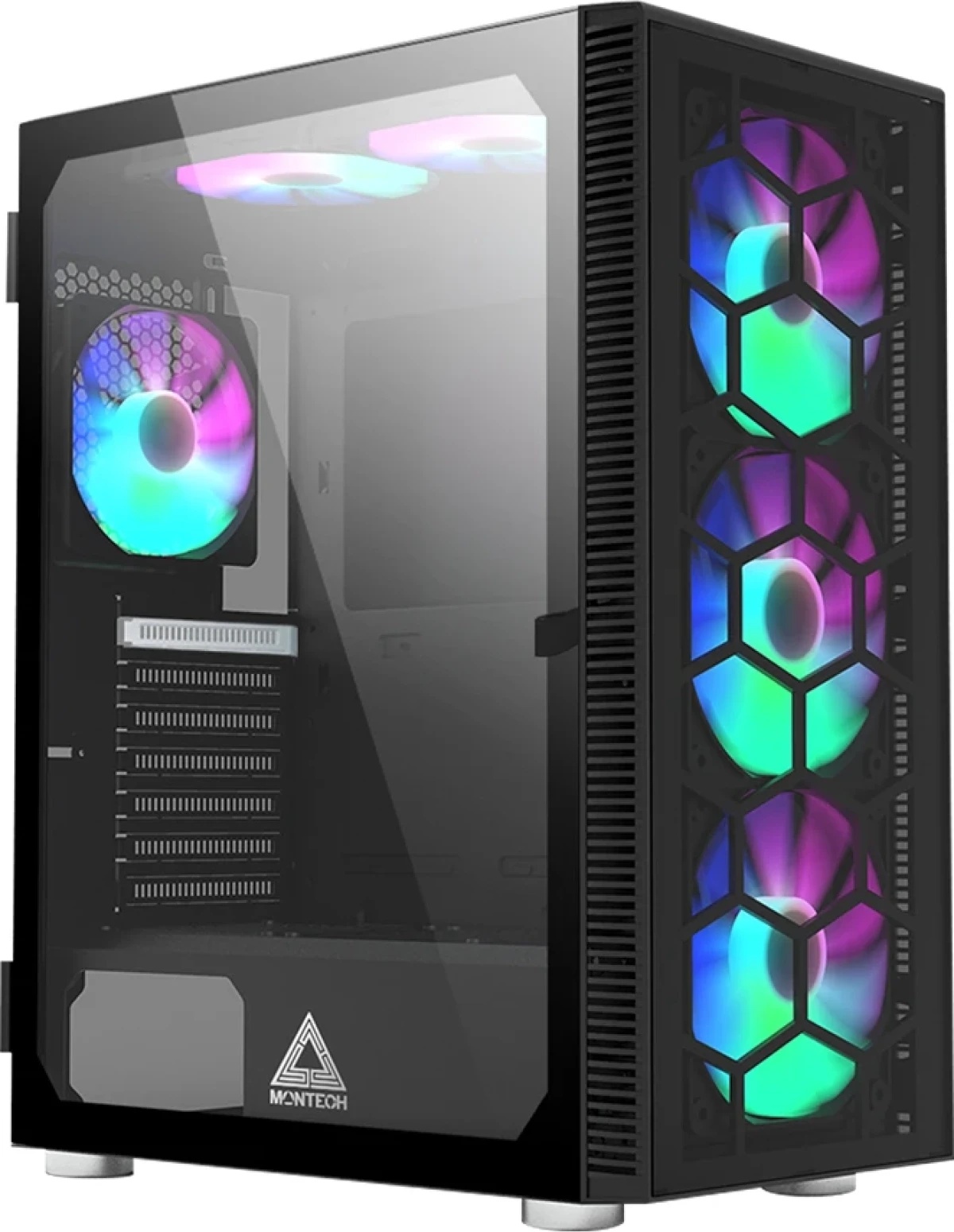 MONTECH X3 Glass RGB black