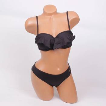 Image 1 of Стилен бански в черно с къдри - чашка В