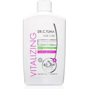 FARMASI Dr. C. Tuna Garlic & Capixyl възстановяващ шампоан за тънка и увредена коса 500ml