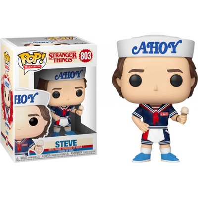 Funko Pop! Stranger Things Steve with Hat and Ice Cream 9 cm – Zboží Dáma