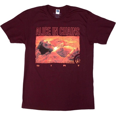 Alice In Chains Dirt Orange Maroon Red XL Риза (AICTS29MM04)