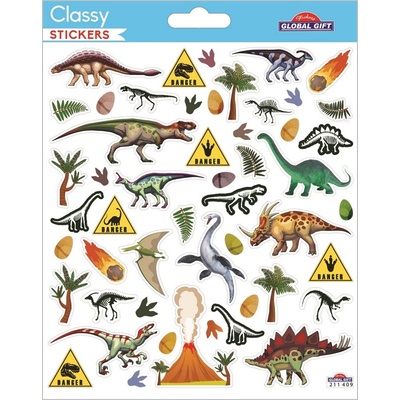 Samolepky dinosaurs