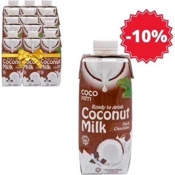 Cocoxim Kokosový nápoj čokoláda 12 x 330 ml