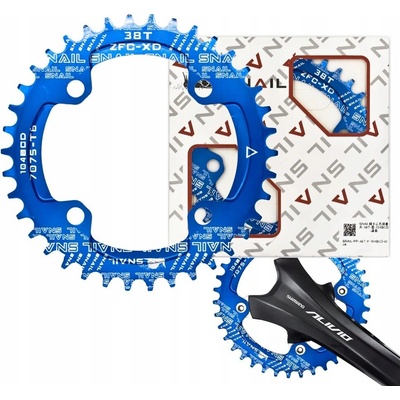 Rowerek Prevodník Snail pre kľuky 1x 104 BCD 38T