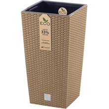 PROSPERPLAST Kvetináč RATO SQUARE ECO WOOD 29 cm