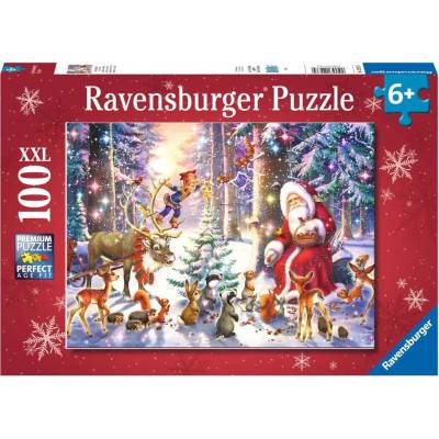Ravensburger - Puzzle Forest Christmas 100XXL - 100 piese