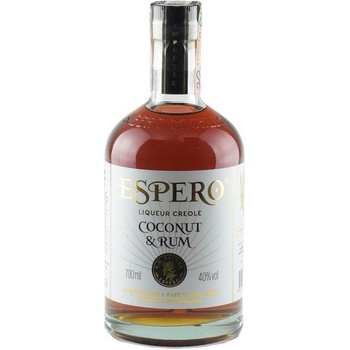 Espero Liqueur Creole Coconut & Rum 40 % 0,7 l (čistá fľaša)