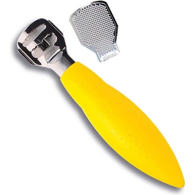 Credo Solingen seřezávač kůže s pilníkem Pop Art žlutý