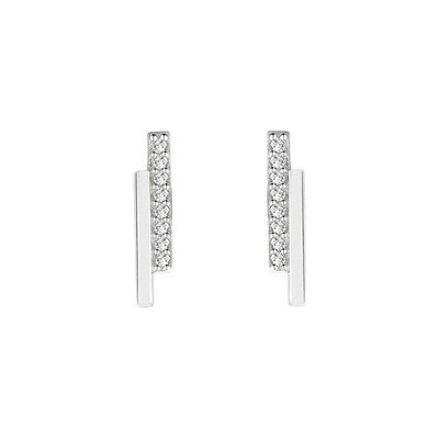 Nubis stříbrné puzetové NB-3546