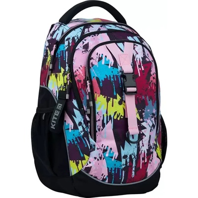 Kite Ученическа раница Kite Education Teens розово и шарено