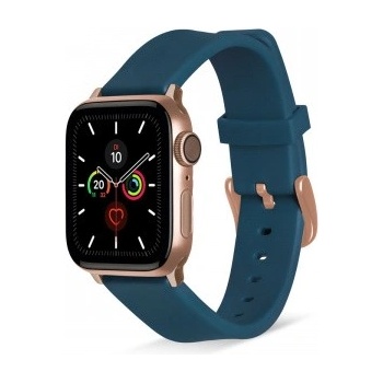 Artwizz Силиконова каишка за Apple Watch 38мм, 40мм, 41мм - Artwizz WatchBand Silicone (син) (4798-2965)