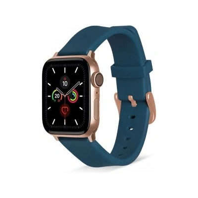 Artwizz Силиконова каишка за Apple Watch 38мм, 40мм, 41мм - Artwizz WatchBand Silicone (син) (4798-2965)