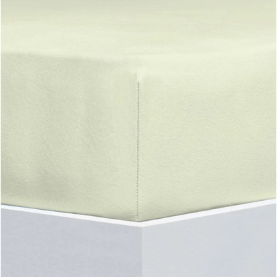 Ložnice21 Prostěradlo Solit Jersey Minze Zelené 90-100x200