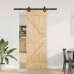 vidaXL Преплъзваща се врата NARVIK 70 x 210 см (152, 5 см) (3445227)