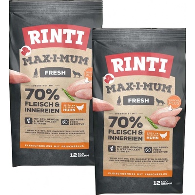 Rinti Max-i-Mum kuřecí 2 x 12 kg