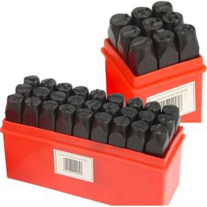 Mar-Pol Перфоратори за букви и цифри 36 бр 10мм 18149 (m57488)