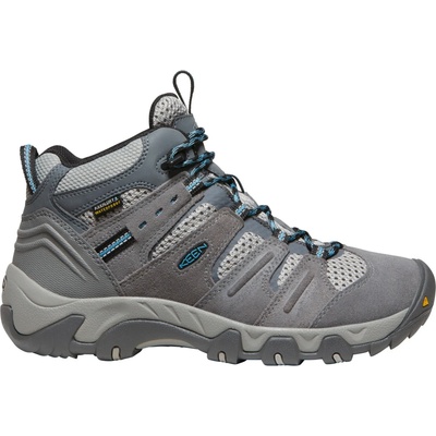 Keen Дамски туристически обувки Keen Women's Headout Mid WP Walking boots - Steel Grey / Blue Heaven - размер 40 (EU) (119-1033-0120)