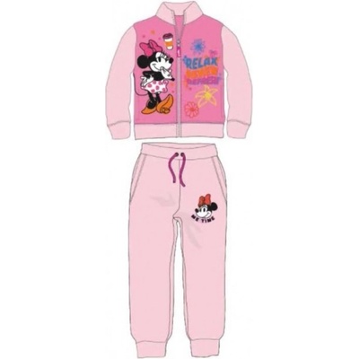 Kittymall KFT. dievčenská tepláková súprava Minnie Mouse Disney sv. ružová