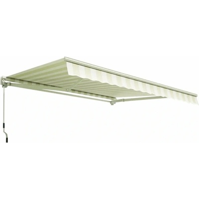 Gutroof Classic markíza 400x300 cm, biela/taupe 004456