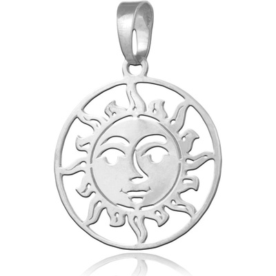 Gemmax Přívěsek Slunce z bílého zlata GUPWN 54771