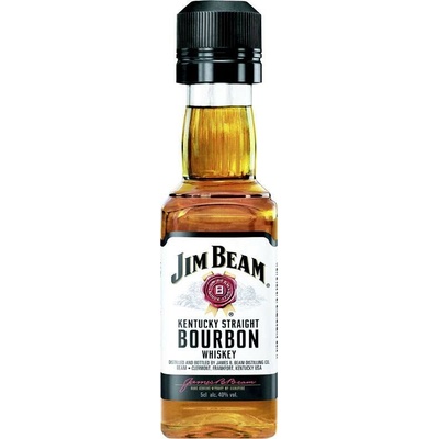 Jim Beam Kentucky Bourbon mini 40% 0,05 l (holá láhev)