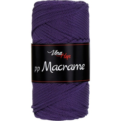 Vlna - Hep pp Macrame 4071 tmavě fialová
