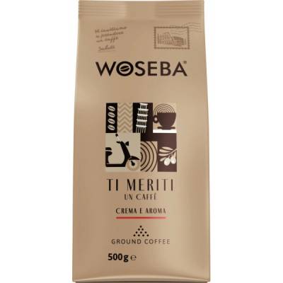 Woseba Ti Meriti Un Caffè Crema E Aroma Pražená mletá káva 0,5 kg