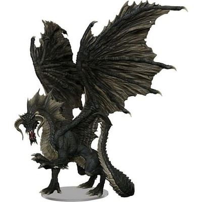 D&D Miniatures: Icons of the Realms Adult Black Dragon Premium