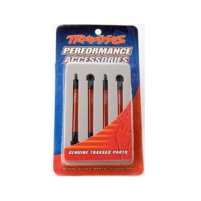 Traxxas регулируема алуминиева мотовилка червена (4)