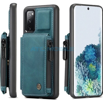 Pouzdro CaseMe Samsung Galaxy S20 FE SM-G780, SM-G781 s peněženkou modré