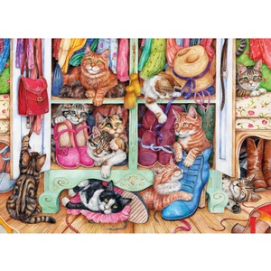 Gibsons - Puzzle Puss in Boots - 1 000 piese