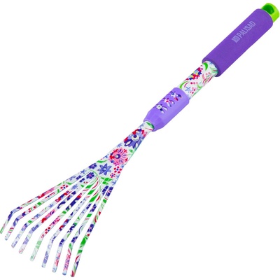 PALISAD Гребло тип " ветрило" , плоски зъби, удължена гумирана дръжка/ /Palisad