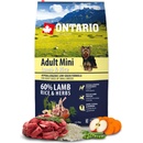 Ontario Adult Mini Lamb & Rice 6,5 kg
