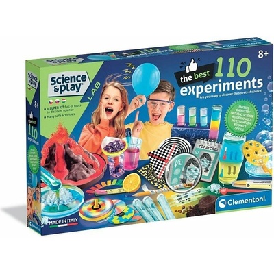 Clementoni CLEMENTONI Science and Play Dětská laboratoř 110 vědeckých experimentů
