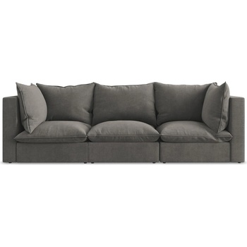 makamii Тъмносив диван 255 cm Manao - Makamii (MANAO_3S_41_P1_C7)