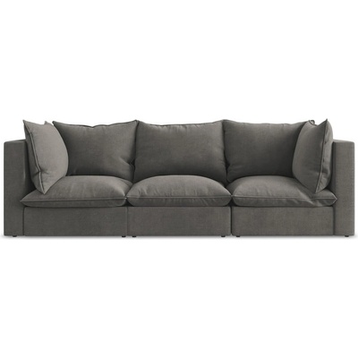 makamii Тъмносив диван 255 cm Manao - Makamii (MANAO_3S_41_P1_C7)