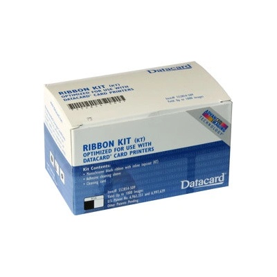 ribbon kit DATACARD (KT) SP35/SP55/SP75, CP40/CP60/CP80 black (534000-005 (552854-509))