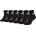 Nike Детски чорапи Nike 6-Pack Quarter Socks Infants - Black
